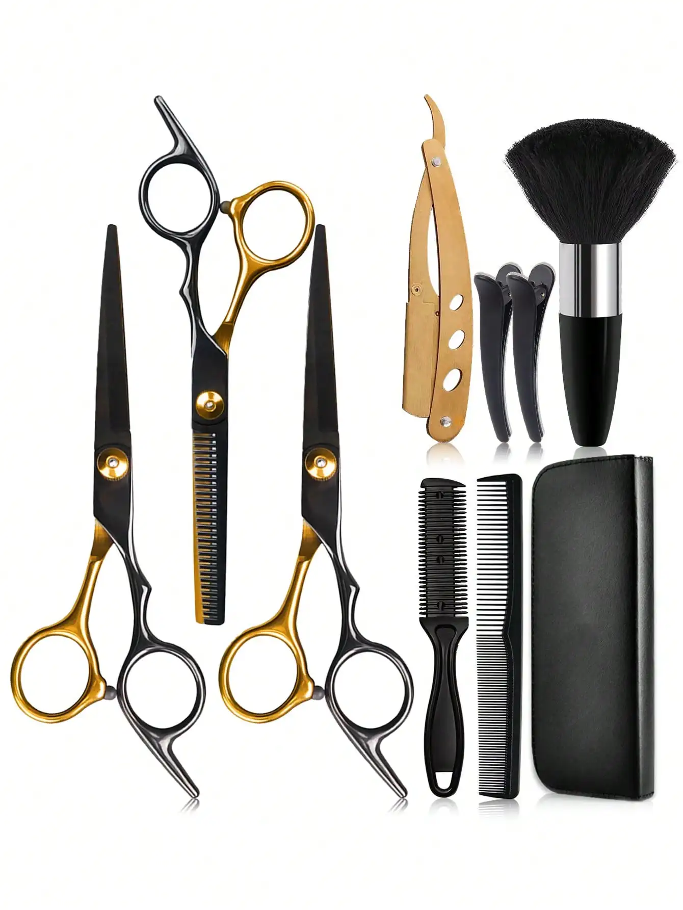 Hair Clipper Professional - 10pcs/Set Professional Hair Clipper Set -