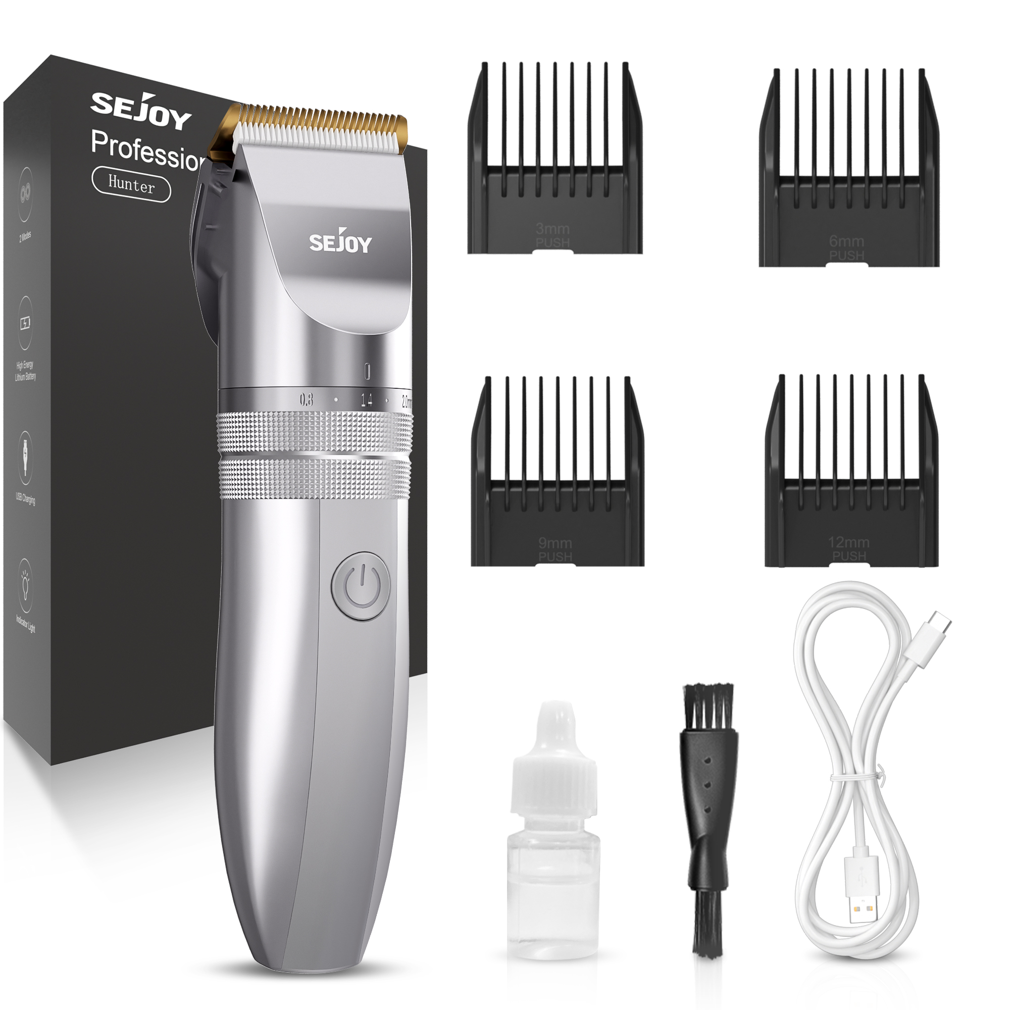 Hair Clipper Professional - Sejoy Electric Hair Trimme for Men