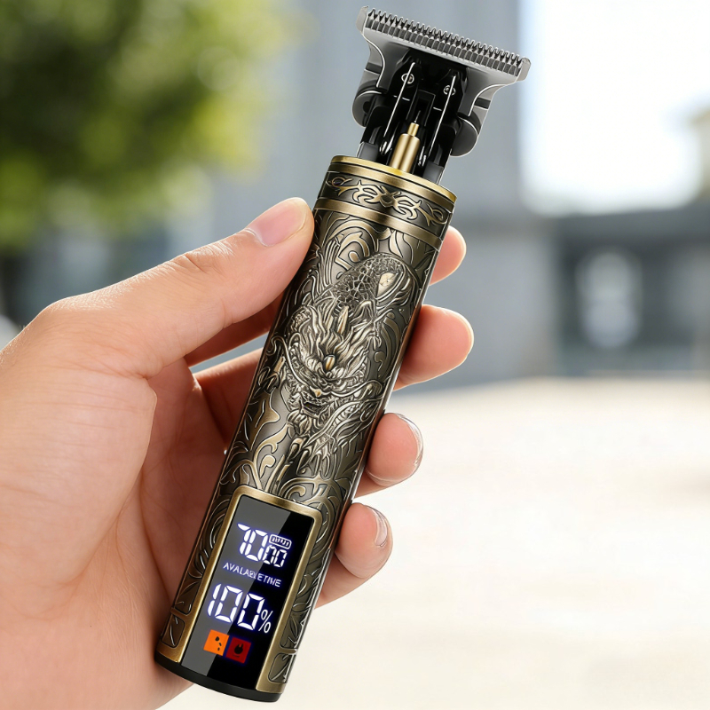 Mens Vintage Grooming Kit - Vintage T9 Hair Clipper 0mm Cordless