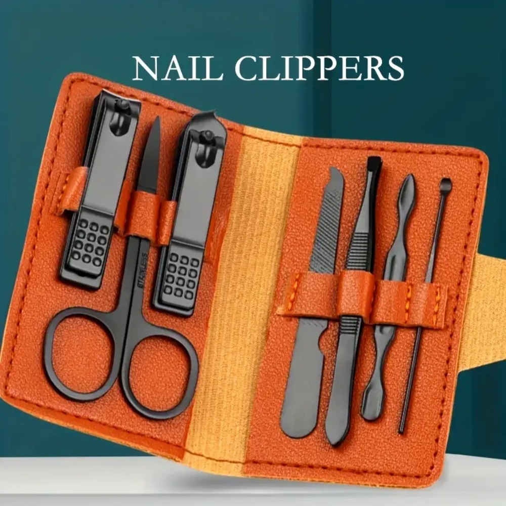 Professional Stainless Steel N - Nail Care Kit Mens ulasan dan harga