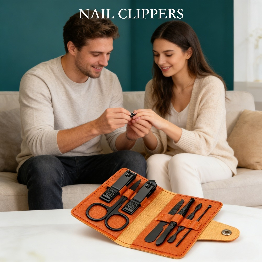 Professional Stainless Steel N - Nail Care Kit Mens ulasan dan harga