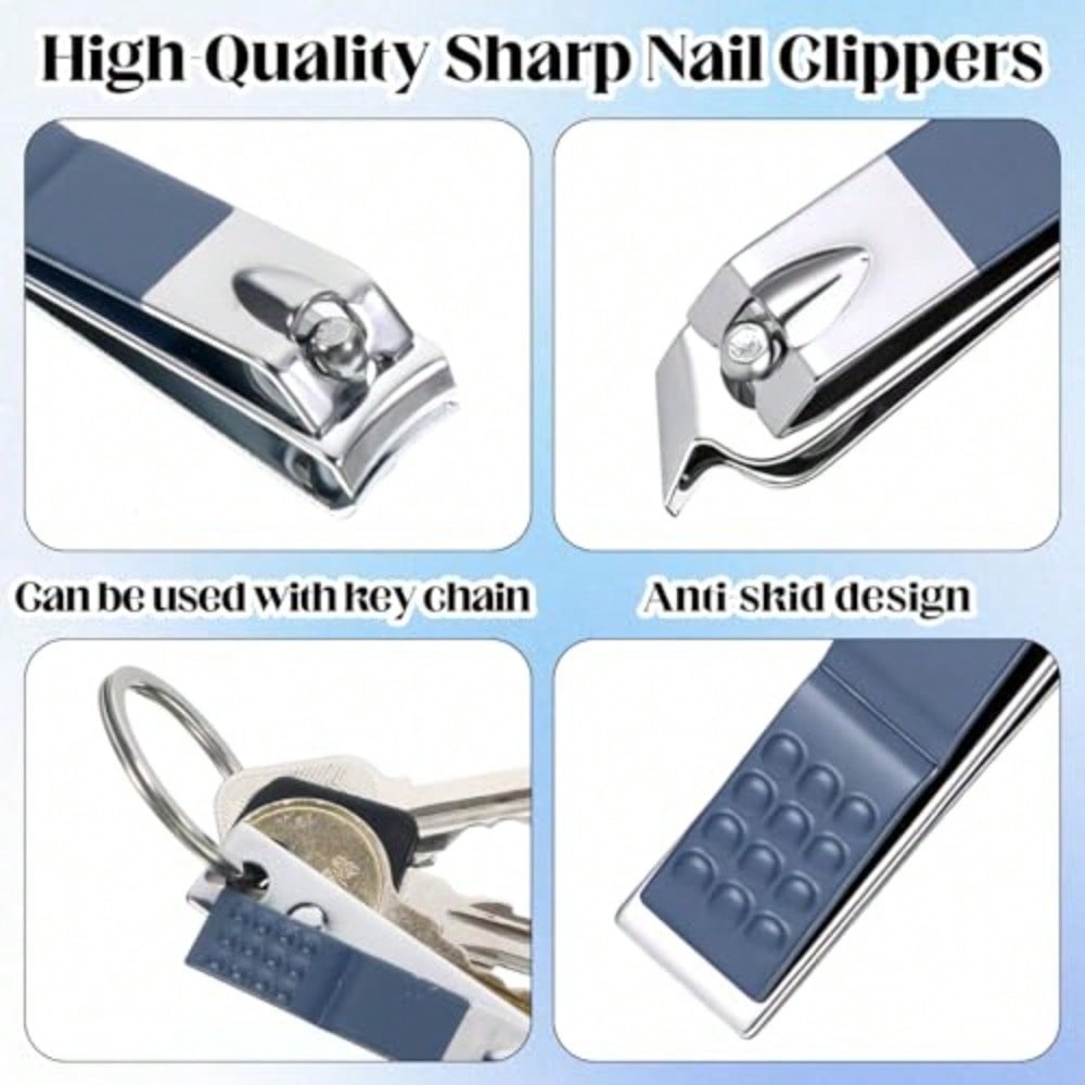 Manicure Set Professional 8 In - Nail Care Kit Mens ulasan dan harga