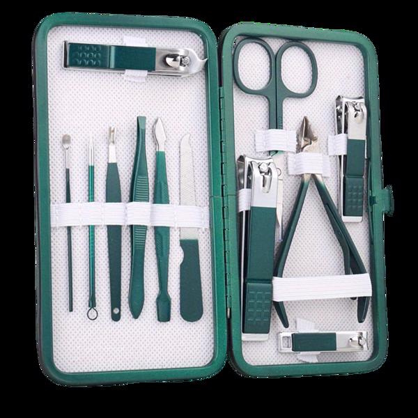12-Piece Stainless Steel Nail  - Nail Care Kit Mens ulasan dan harga