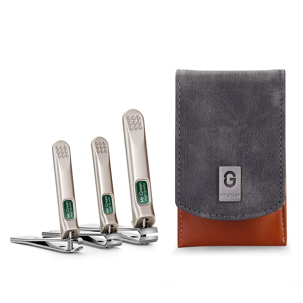 3 Pcs Stainless Steel Nail Cli - Nail Care Kit Mens ulasan dan harga