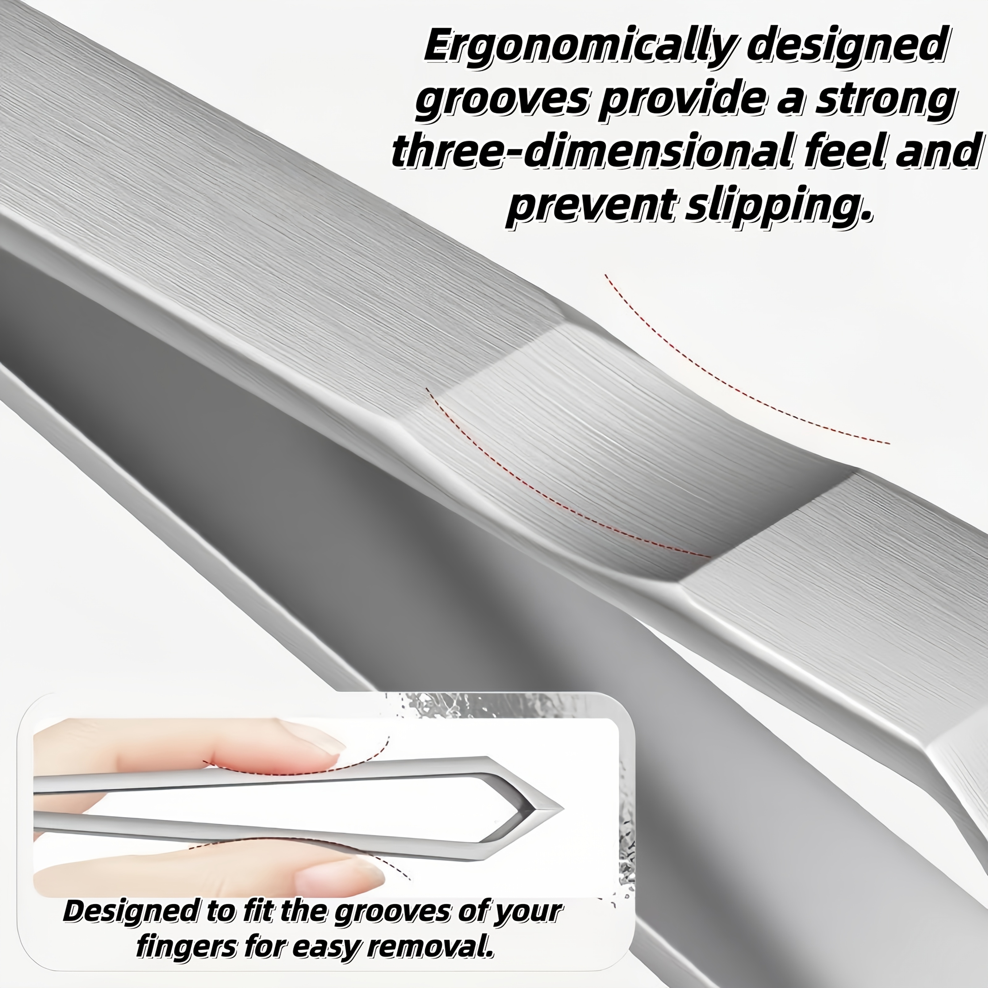 Stainless Steel Beard Mustache - Hair Clipper Professional ulasan dan harga
