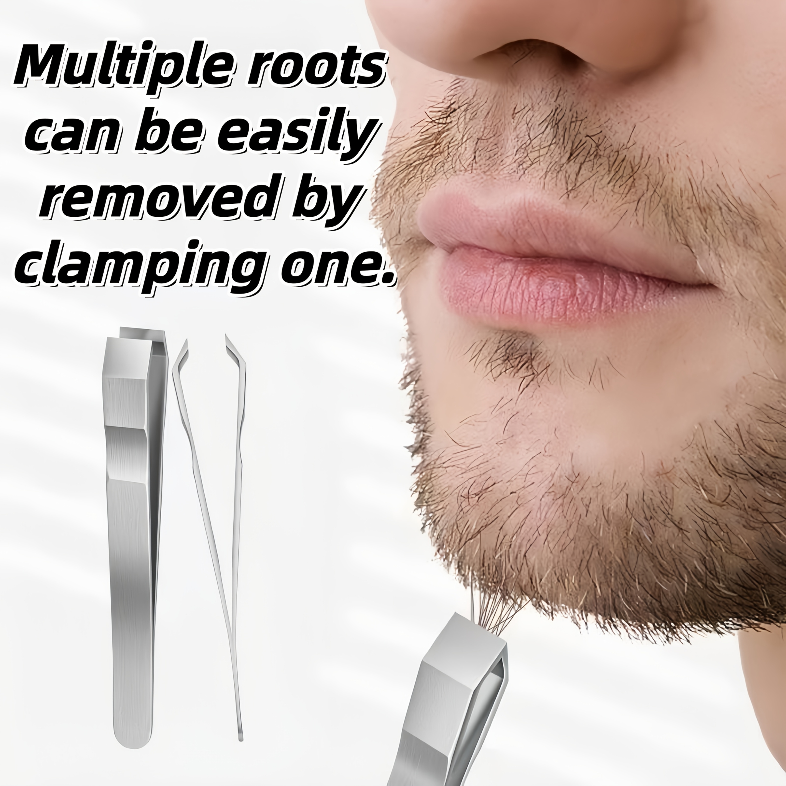 Stainless Steel Beard Mustache - Hair Clipper Professional ulasan dan harga