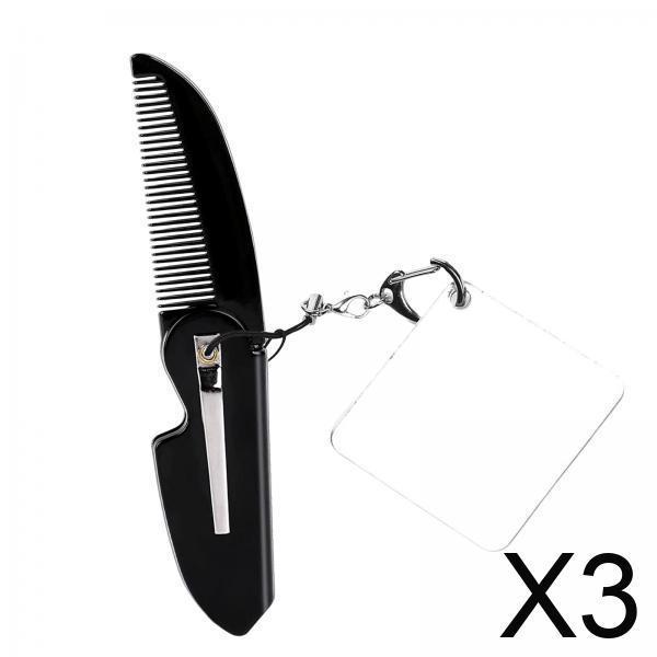 Folding Pocket Comb Hairdressi - Men'S Grooming Options ulasan dan harga