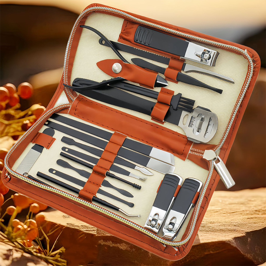 Stainless Steel Nail Care Kit  - Nail Care Kit Mens ulasan dan harga