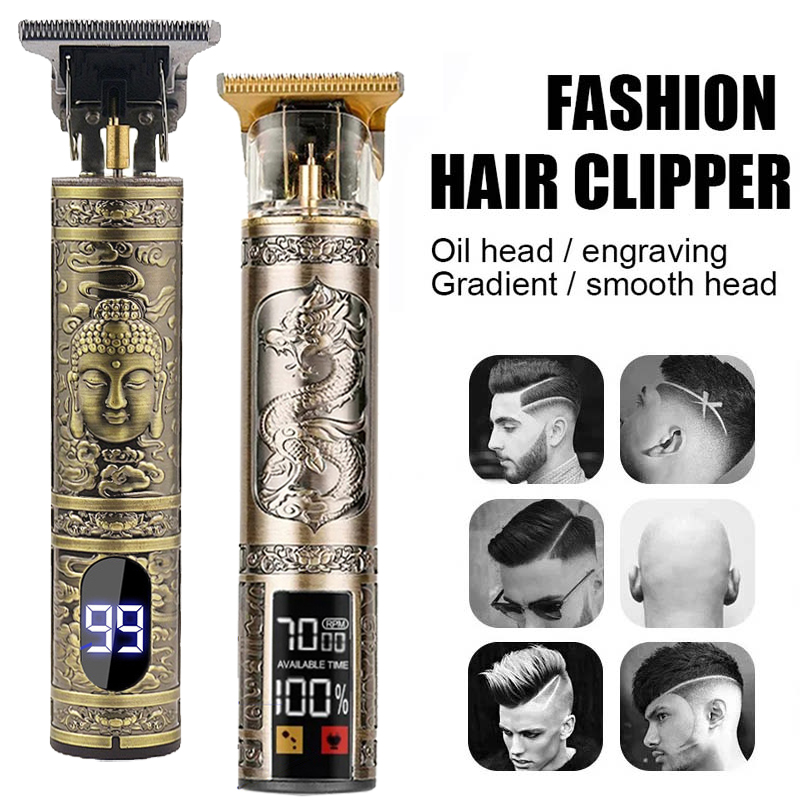 Rechargeable Mens T9 Carving H - Hair Clipper Professional ulasan dan harga