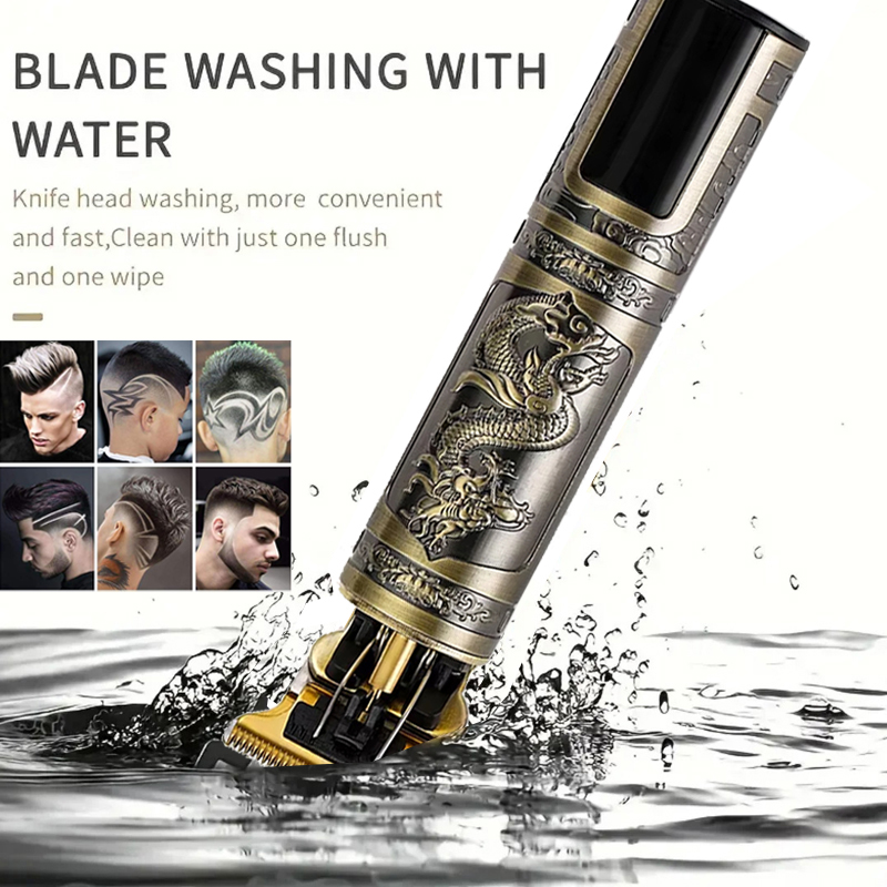 Rechargeable Mens T9 Carving H - Hair Clipper Professional ulasan dan harga