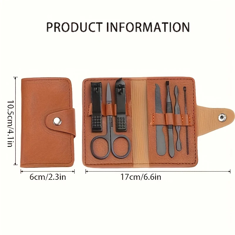 Professional Stainless Steel N - Nail Care Kit Mens ulasan dan harga