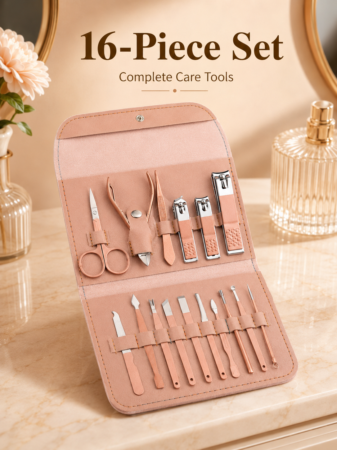 8/16-Piece Manicure Pedicure G - Nail Care Kit Mens ulasan dan harga