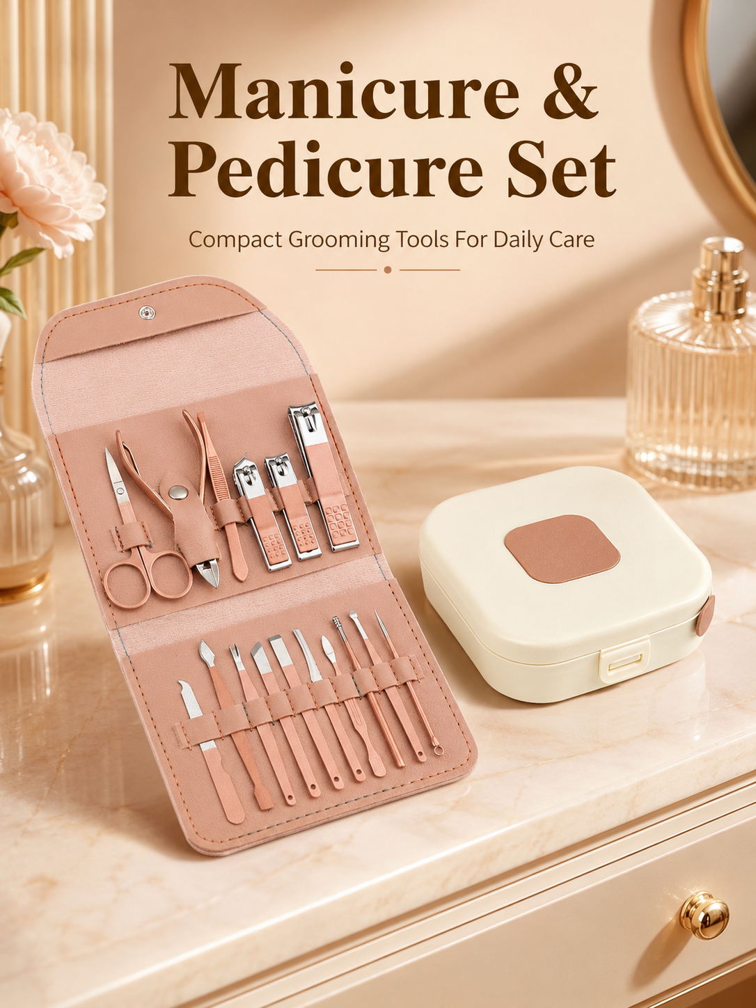 8/16-Piece Manicure Pedicure G - Nail Care Kit Mens ulasan dan harga