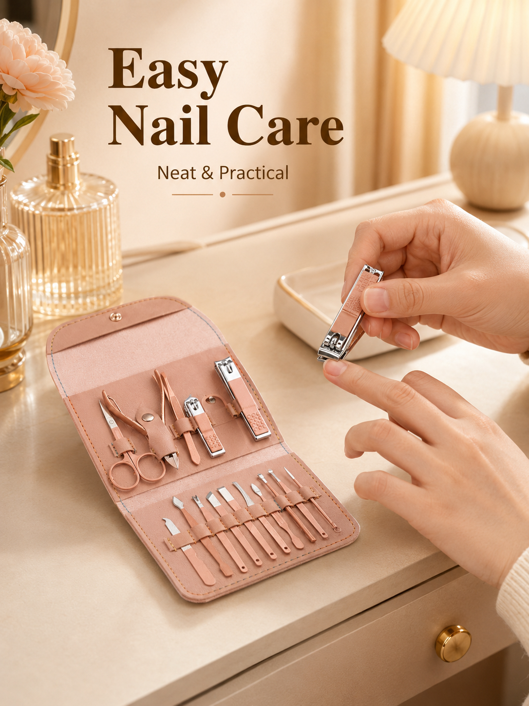 8/16-Piece Manicure Pedicure G - Nail Care Kit Mens ulasan dan harga