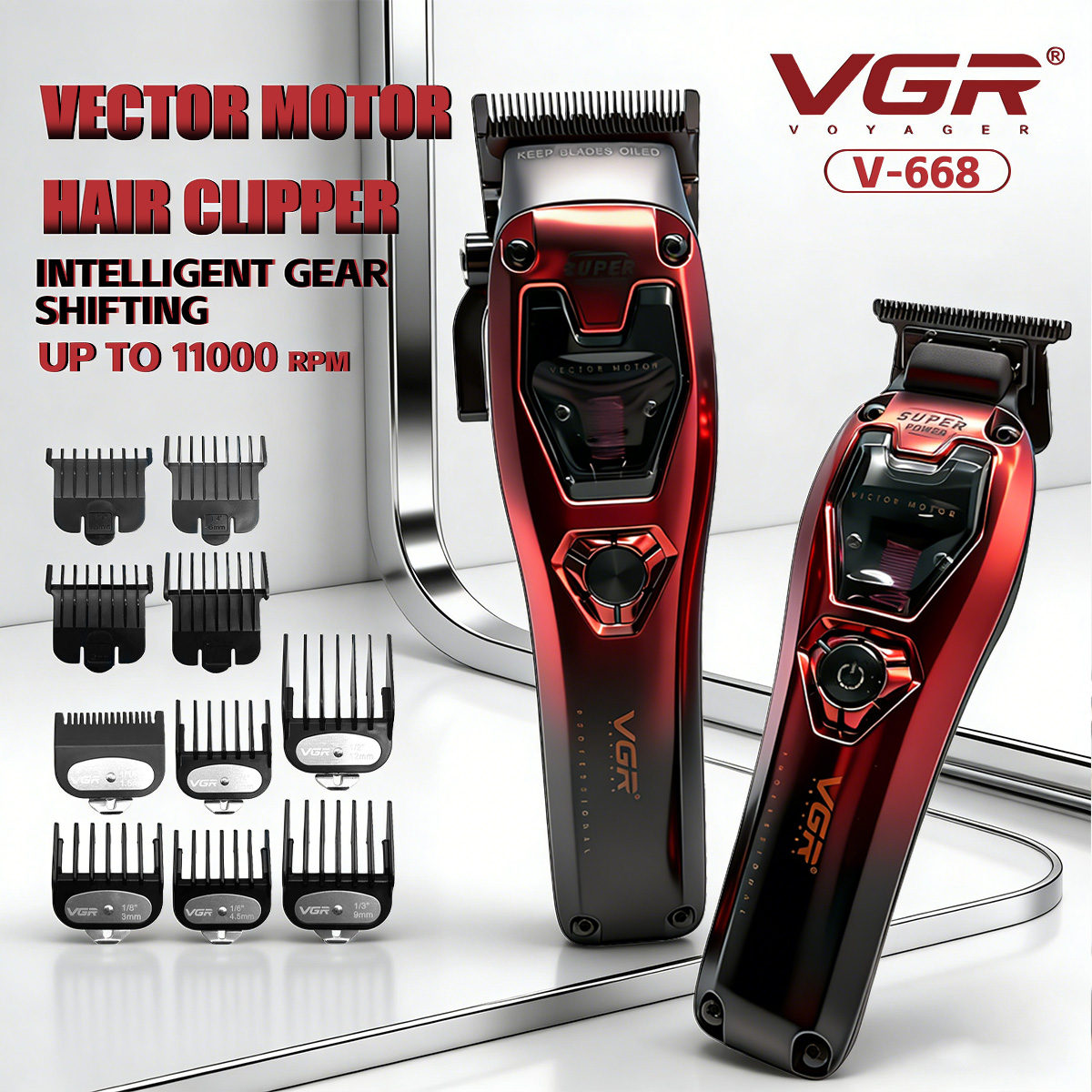 VGR Hair Clippers Professional - Hair Clipper Professional ulasan dan harga